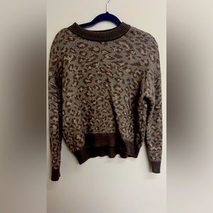 Arie Cheetah Sweater